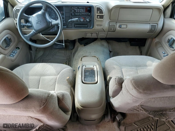 1999 Chevrolet Tahoe with VIN 1GNEC13R9XJ557532, listed as a Copart auction lot 44948845 with 215,360 mi miles and Salvage Title. Bid and sale history available at carsss.com. Image 8.