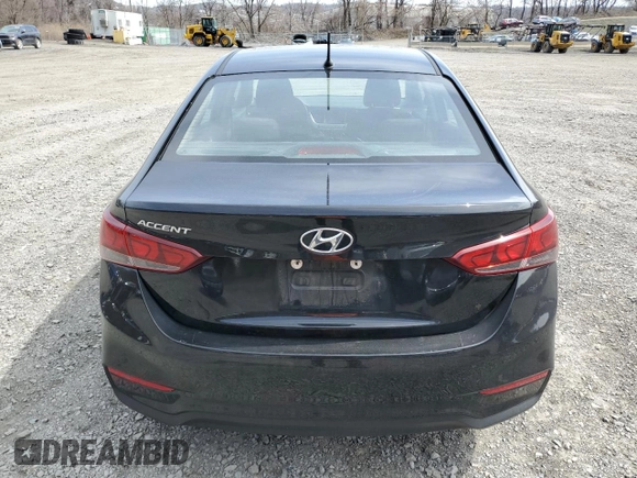 2018 Hyundai Accent SE with VIN 3KPC24A37JE033710, listed as a Copart auction lot 52130895 with 156,921 mi miles and Clean Title. Bid and sale history available at carsss.com. Image 6.