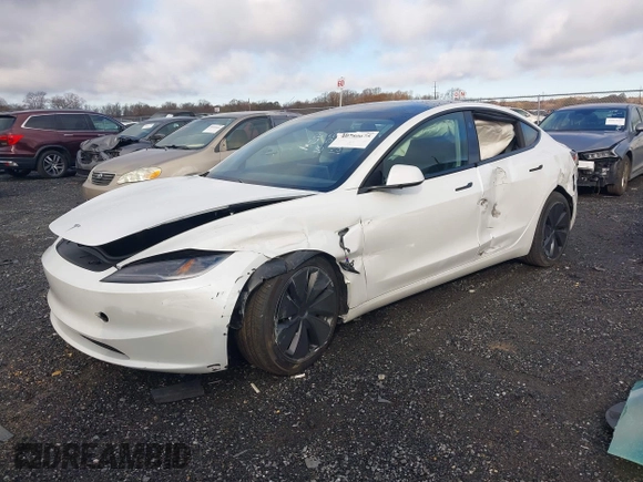 2024 Tesla Model 3 with VIN 5YJ3E1EA8RF786196, listed as a IAAI auction lot 40780675 with 5,959 mi miles and . Bid and sale history available at DreamBid. Image 18.