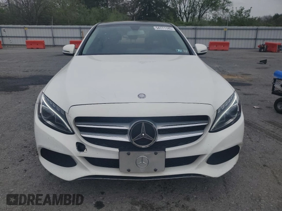 2016 Mercedes-Benz C 300 Luxury with VIN 55SWF4KBXGU100888, listed as a Copart auction lot 54771145 with 140,019 mi miles and Clean Title. Bid and sale history available at DreamBid. Image 5.