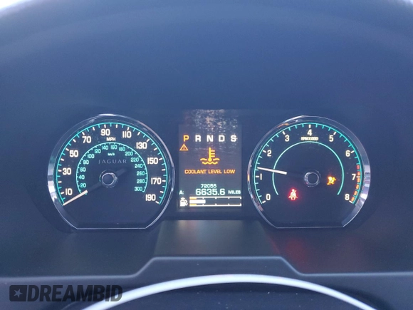 2013 Jaguar XF RWD with VIN SAJWA0ESXDPU05766, listed as a Copart auction lot 48254405 with 72,055 mi miles and Salvage Title. Bid and sale history available at DreamBid. Image 9.