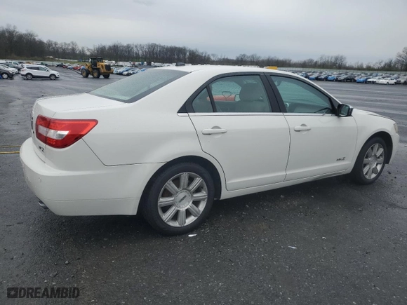 2008 Lincoln MKZ with VIN 3LNHM26T38R643339, listed as a Copart auction lot 52764455 with 93,670 mi miles and Clean Title. Bid and sale history available at carsss.com. Image 3.