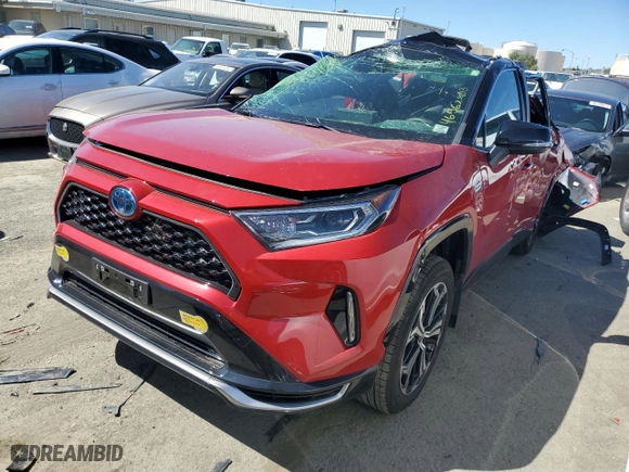 2021 Toyota RAV4 Prime XSE with VIN JTMEB3FV9MD068803, listed as a Copart auction lot 46562203 with 10,046 mi miles. Bid and sale history available at carsss.com. Image 1.