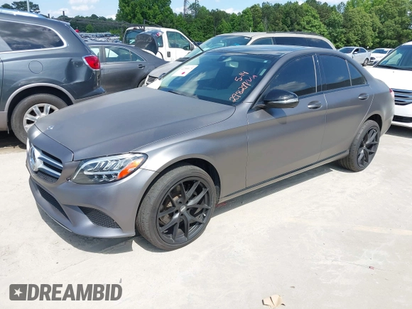 2019 Mercedes-Benz C 300 with VIN 55SWF8EB6KU298297, listed as a IAAI auction lot 42280673 with 49,059 mi miles and . Bid and sale history available at DreamBid. Image 17.