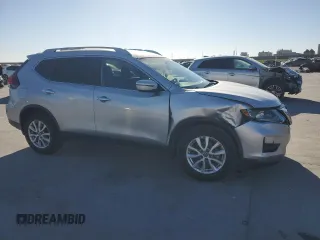 2020 Nissan Rogue SV with VIN 5N1AT2MT5LC797310, listed as a Copart auction lot 49974285 with 94,982 mi miles and Salvage Title. Bid and sale history available at DreamBid. Image 4.