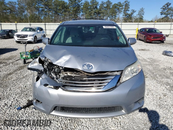 2017 Toyota Sienna LE Auto Access Seat с VIN 5TDKZ3DC1HS768261, выставлен на аукционе Copart как лот 49457495 с пробегом 154 535 миль миль и Списание • Salvage title. История ставок и продаж доступна на DreamBid. Изображение 5.