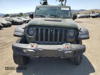 2023 Jeep Gladiator Mojave with VIN 1C6JJTEG9PL559331, listed as a Copart auction lot 62415345 with 22,091 mi miles and Salvage title. Bid and sale history available at DreamBid. Image 5.