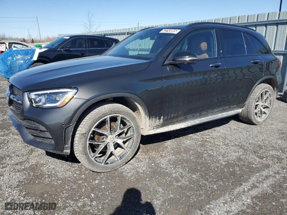 2021 Mercedes-Benz GLC with VIN W1N0G8EBXMV279320, listed as a Copart auction lot 52293805 with 72,943 mi miles and Clean Title. Bid and sale history available at carsss.com. Image 1.