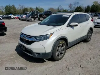 2018 Honda CR-V EX-L with VIN 5J6RW2H85JL006348, listed as a Copart auction lot 51423795 with 76,694 mi miles and Salvage Title. Bid and sale history available at carsss.com. Image 12.