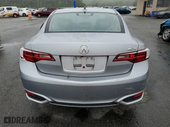 2018 Acura ILX Premium with VIN 19UDE2F72JA005426, listed as a Copart auction lot 59334955 with 56,357 mi miles and Salvage title. Bid and sale history available at DreamBid. Image 6.