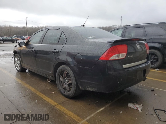 2011 Mercury Milan with VIN 3MEHM0HA5BR603838, listed as a Copart auction lot 83942834 with 190,326 mi miles and Salvage Title. Bid and sale history available at carsss.com. Image 2.