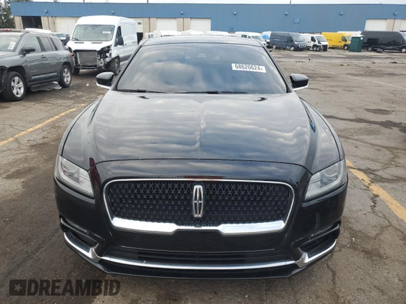 2017 Lincoln Continental Reserve with VIN 1LN6L9NC0H5623802, listed as a Copart auction lot 68620624 with 128,426 mi miles and Clean Title. Bid and sale history available at carsss.com. Image 5.
