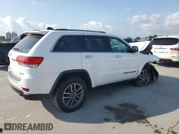 2019 Jeep Grand Cherokee Limited with VIN 1C4RJEBG8KC751635, listed as a Copart auction lot 57464385 with Not provided miles and Salvage title. Bid and sale history available at DreamBid. Image 3.