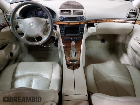 2004 Mercedes-Benz E-Class 5.0L with VIN WDBUF70J44A510089, listed as a Copart auction lot 52993345 with 0 mi miles and Clean Title. Bid and sale history available at carsss.com. Image 8.