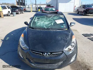2012 Hyundai Elantra GLS with VIN 5NPDH4AE8CH083096, listed as a IAAI auction lot 41857602 with 87,746 mi miles. Bid and sale history available at carsss.com. Image 6.