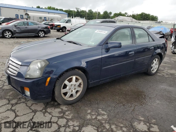 2005 Cadillac CTS with VIN 1G6DP567850144968, listed as a Copart auction lot 63468414 with 164,781 mi miles and Salvage Title. Bid and sale history available at carsss.com. Image 1.