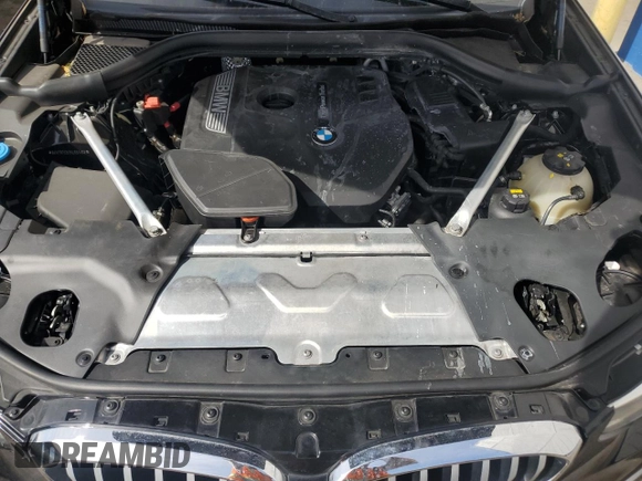 2019 BMW X3 sDrive30i with VIN 5UXTR7C52KLR51402, listed as a Copart auction lot 54653295 with 58,457 mi miles and Clean Title. Bid and sale history available at DreamBid. Image 12.
