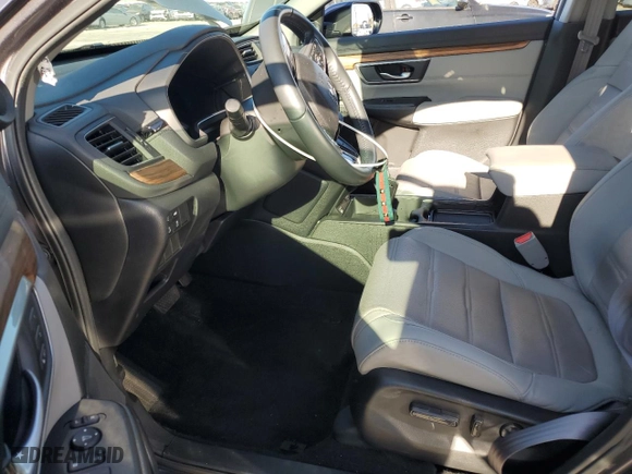 2021 Honda CR-V EX-L with VIN 7FARW1H89ME022127, listed as a Copart auction lot 46645595 with 25,001 mi miles and Salvage Title. Bid and sale history available at carsss.com. Image 7.