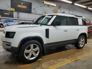2024 Land Rover Defender S with VIN SALEJ7EX4R2283949, listed as a Copart auction lot 83841744 with 9,824 mi miles and Salvage title. Bid and sale history available at DreamBid. Image 1.