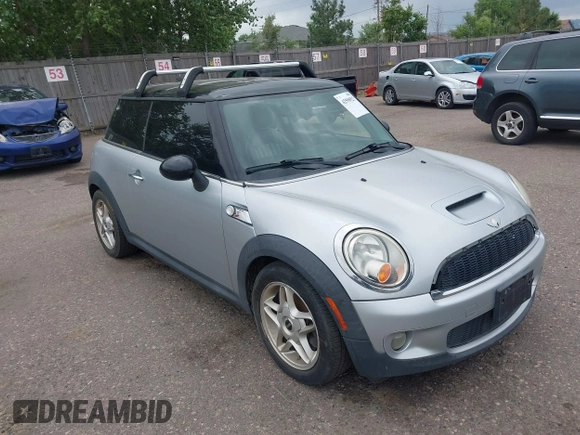 2007 MINI Hardtop S with VIN WMWMF73567TT83738, listed as a IAAI auction lot 42598923 with 133,968 mi miles and . Bid and sale history available at DreamBid. Image 1.