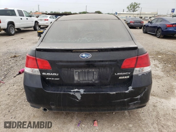 2011 Subaru Legacy Premium with VIN 4S3BMBC69B3219386, listed as a Copart auction lot 51503935 with 172,965 mi miles and Clean Title. Bid and sale history available at DreamBid. Image 6.