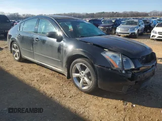 2007 Nissan Maxima 3.5 SL with VIN 1N4BA41E37C842742, listed as a Copart auction lot 88297005 with 201,818 mi miles and Salvage Title. Bid and sale history available at carsss.com. Image 4.