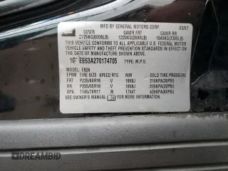 2007 Cadillac SRX with VIN 1GYEE63A270174705, listed as a Copart auction lot 82053904 with 161,320 mi miles and Salvage Title. Bid and sale history available at carsss.com. Image 15.