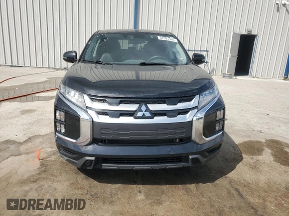 2022 Mitsubishi Outlander SE with VIN JA4APVAU6NU009195, listed as a Copart auction lot 52381595 with 43,969 mi miles and Salvage title. Bid and sale history available at DreamBid. Image 5.