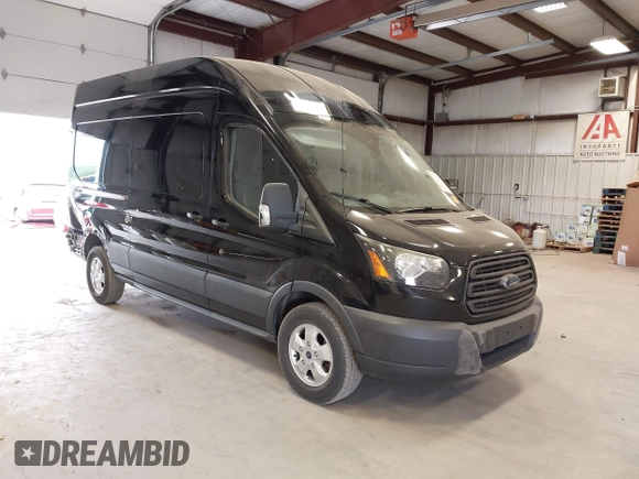 2017 Ford Transit with VIN 1FTYR2XM3HKB16161, listed as a IAAI auction lot 42033257 with 158,413 mi miles. Bid and sale history available at carsss.com. Image 1.