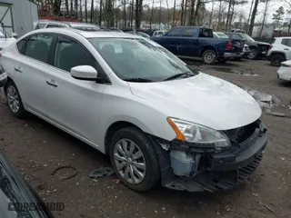 2013 Nissan Sentra SR with VIN 3N1AB7AP3DL690129, listed as a IAAI auction lot 41738753 with 129,557 mi miles. Bid and sale history available at carsss.com. Image 1.