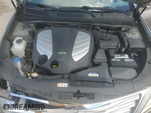 2012 Hyundai Azera with VIN KMHFH4JG3CA143735, listed as a Copart auction lot 52442055 with 108,708 mi miles and Salvage Title. Bid and sale history available at DreamBid. Image 11.
