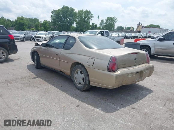 2004 Chevrolet Monte Carlo LS с VIN 2G1WW12E949340887, выставлен на аукционе IAAI как лот 39404025 с пробегом 224 193 миль миль и . История ставок и продаж доступна на DreamBid. Изображение 3.
