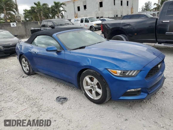 2017 Ford Mustang V6 with VIN 1FATP8EM8H5276451, listed as a Copart auction lot 84265304 with Not Provided miles and Salvage Title. Bid and sale history available at carsss.com. Image 4.