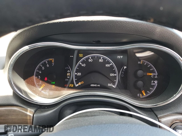 2018 Jeep Grand Cherokee Limited with VIN 1C4RJFBG9JC140341, listed as a Copart auction lot 85169054 with 48,940 mi miles and Salvage Title. Bid and sale history available at carsss.com. Image 9.