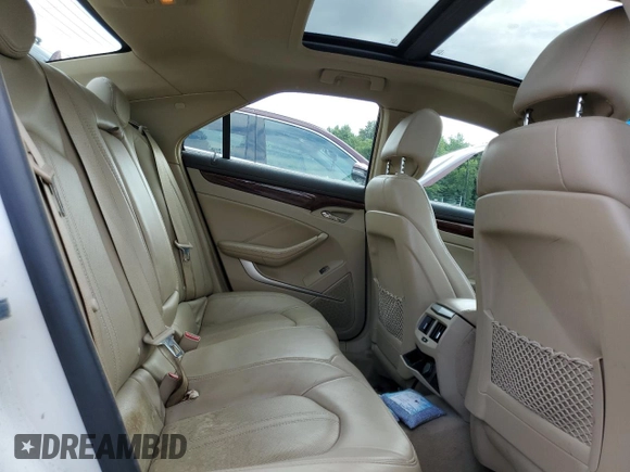 2008 Cadillac CTS RWD with VIN 1G6DM577X80109408, listed as a Copart auction lot 62883015 with 152,135 mi miles and Salvage title. Bid and sale history available at DreamBid. Image 10.