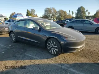 2025 Tesla Model 3 Long Range with VIN 5YJ3E1EA4SF887547, listed as a Copart auction lot 85526184 with 2,506 mi miles and Salvage title. Bid and sale history available at DreamBid. Image 10.