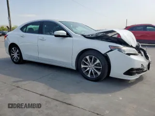 2017 Acura TLX with VIN 19UUB1F34HA002733, listed as a Copart auction lot 51341875 with 184,982 mi miles and Salvage Title. Bid and sale history available at carsss.com. Image 4.
