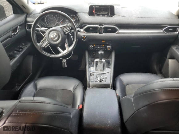 2018 Mazda CX-5 Touring with VIN JM3KFBCM0J0370942, listed as a Copart auction lot 47953165 with 130,867 mi miles and Salvage Title. Bid and sale history available at carsss.com. Image 8.