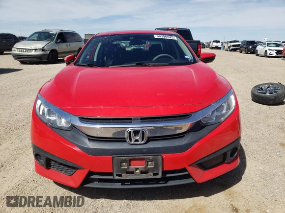 2017 Honda Civic EX with VIN 2HGFC2F88HH557595, listed as a Copart auction lot 50306945 with 68,607 mi miles and Salvage Title. Bid and sale history available at DreamBid. Image 5.