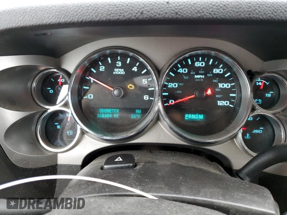 2013 GMC Sierra 1500 SLE with VIN 1GTR2VE74DZ189192, listed as a Copart auction lot 45088205 with 168,404 mi miles and Clean Title. Bid and sale history available at DreamBid. Image 9.