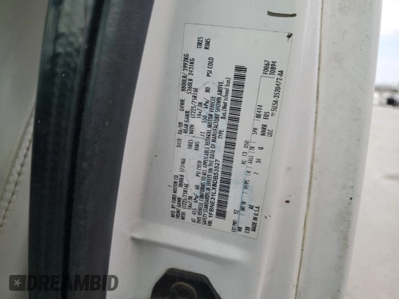 2008 Ford Econoline Passenger XL with VIN 1FBNE31LX8DB53527, listed as a Copart auction lot 47889655 with 194,080 mi miles and Clean Title. Bid and sale history available at carsss.com. Image 13.
