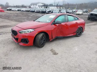 2021 BMW 2 Series M235i xDrive with VIN WBA13AL01M7H72419, listed as a IAAI auction lot 41190281 with 40,132 mi miles. Bid and sale history available at carsss.com. Image 2.