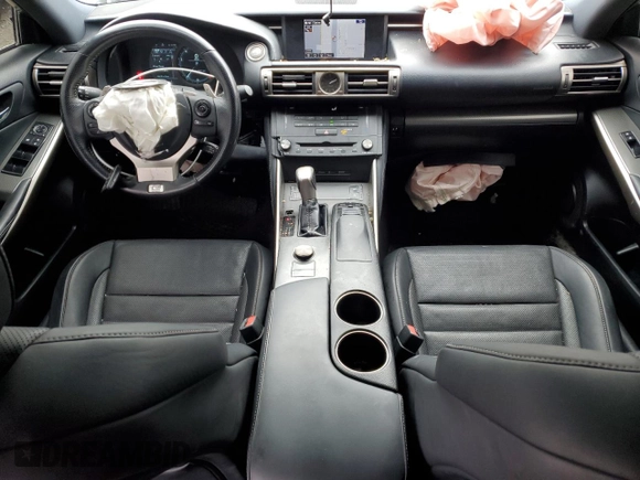 2015 Lexus IS 250 with VIN JTHCF1D24F5022185, listed as a Copart auction lot 62381605 with 92,080 mi miles and Salvage title. Bid and sale history available at DreamBid. Image 8.