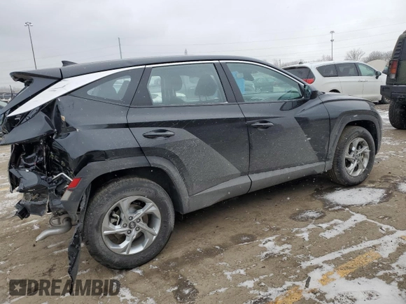 2024 Hyundai Tucson SE with VIN 5NMJACDE7RH430355, listed as a Copart auction lot 86730884 with 4,737 mi miles and Non Repairable. Bid and sale history available at carsss.com. Image 3.