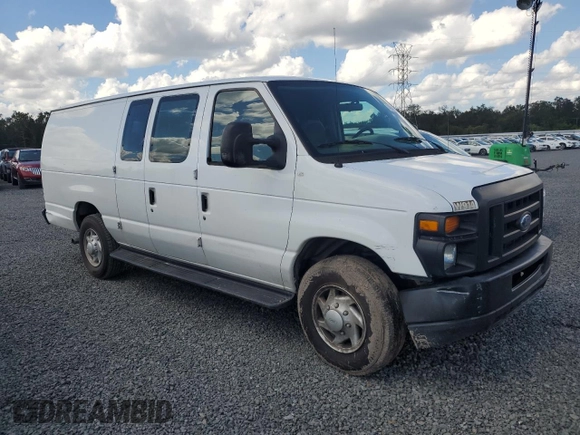 2008 Ford Econoline Cargo Commercial with VIN 1FTSS34L48DA03917, listed as a Copart auction lot 74948194 with Not provided miles and Salvage title. Bid and sale history available at DreamBid. Image 4.