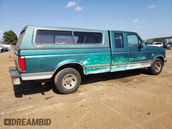 1996 Ford F-150 with VIN 1FTEX15H5TKA45899, listed as a Copart auction lot 44412295 with 225,651 mi miles and Salvage Title. Bid and sale history available at carsss.com. Image 3.