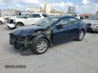 2015 Mazda 3 i Touring with VIN 3MZBM1V76FM146544, listed as a Copart auction lot 49713225 with 81,624 mi miles and Salvage title. Bid and sale history available at DreamBid. Image 1.