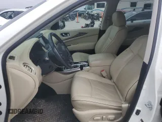 2017 Infiniti QX60 with VIN 5N1DL0MM4HC517751, listed as a Copart auction lot 52100765 with 75,843 mi miles and Salvage Title. Bid and sale history available at DreamBid. Image 7.
