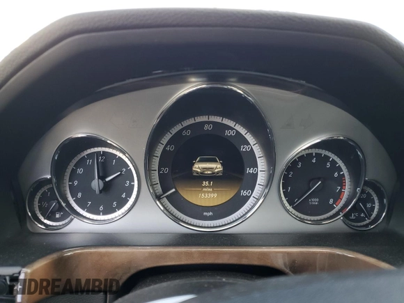 2012 Mercedes-Benz E-Class E 350 Luxury with VIN WDDHF8JB9CA605090, listed as a Copart auction lot 45882205 with 153,399 mi miles and Salvage Title. Bid and sale history available at carsss.com. Image 9.