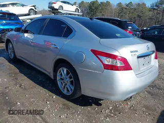 2009 Nissan Maxima S with VIN 1N4AA51E69C808587, listed as a IAAI auction lot 41376757 with 302,539 mi miles and . Bid and sale history available at DreamBid. Image 3.
